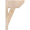 Ekena Millwork Traditional Slat Smooth Outlooker, Douglas Fir, 7 1/2"W x 14"D x 22"H OUT08X14X22TRA06SDF - alternate 2